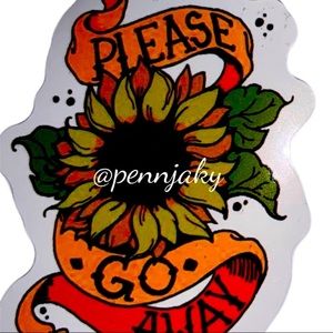 𝅺SUNFLOWER lovers sticker for water bottles laptops cards crafts laptop etc